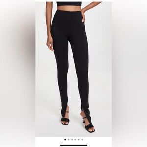 WARDROBE.NYC side zip leggings